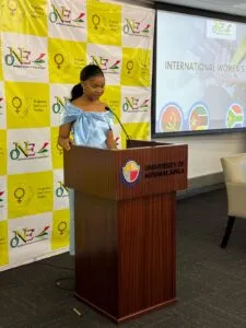 PCDN, Esperança Matsimbe,  Participa da Cimeira Internacional da Mulher na África do Sul